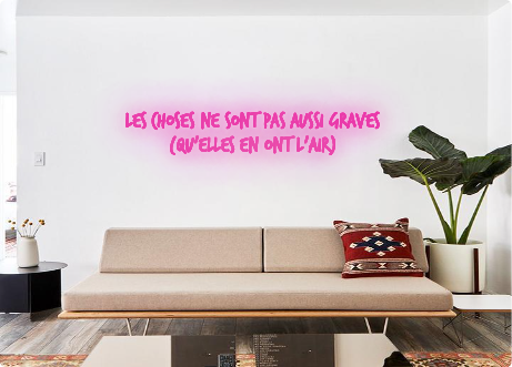 Custom order: Les Choses Ne Sont Pas Aussi Graves 
(Qu